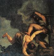  Titian Cain and Abel Sweden oil painting artist